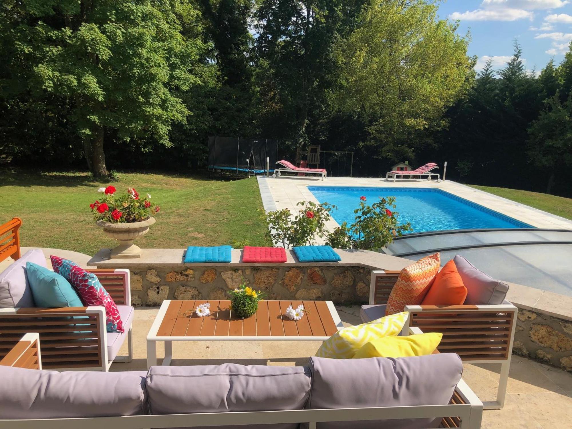 La Villa Martiniere Bievres Bagian luar foto